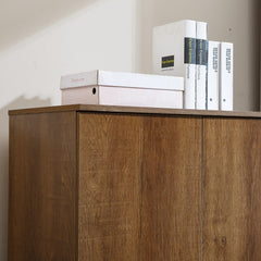 Wardrobe Closet 2 Door Storage Cabinet 4 Drawers WD-113