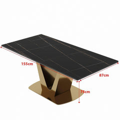 Dining Room Table (6-8 Seater) Work Desk Q36