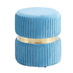 Velvet Ottoman Stool CR-G01