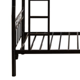 Sturdy Twin-Over-Twin Metal Bunk Bed Frame - Space-Saving Design BD-C03