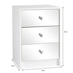 Mirrored Nightstand