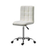 Leather Office Chair Adjustable Counter Chairs (Set of 2) CR-B16