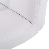 Leather Office Chair Adjustable Counter Chairs (Set of 2) CR-B16