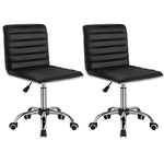Adjustable bar stool set featuring ergonomic design and chrome base, ideal for modern spaces.