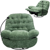 Swivel Rocker Glider Couch with Phone Holder CR-KJ2026