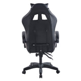 Ergonomic Gaming Chair with Footrest & 180° Recline
