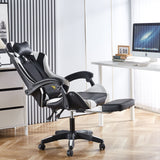 Ergonomic Gaming Chair with Footrest & 180° Recline