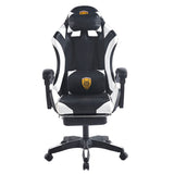 Ergonomic Gaming Chair with Footrest & 180° Recline