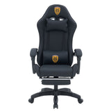Ergonomic Gaming Chair with Footrest & 180° Recline