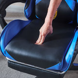Ergonomic Gaming Chair with Footrest & 180° Recline