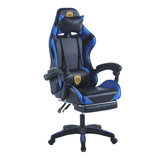 Ergonomic Gaming Chair with Footrest & 180° Recline