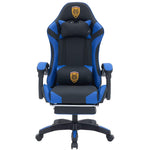 Ergonomic Gaming Chair CR-M2 Black and Blue Design - ArtisanSA