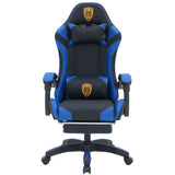 Ergonomic Gaming Chair with Footrest & 180° Recline