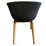 Dining Chairs Set of 4 CR-W03 Black