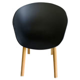 Dining Chairs Set of 4 CR-W03 Black