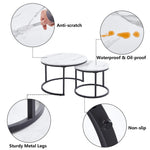 Nesting Coffee Table CT-002 Metal Frame Details - ArtisanSA