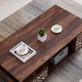 Rustic Coffee Table Caramel CT-101