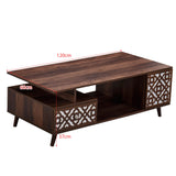 Rustic Coffee Table Caramel CT-101