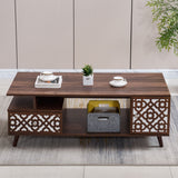 Rustic Coffee Table Caramel CT-101