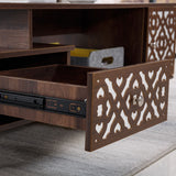 Rustic Coffee Table Caramel CT-101