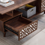 Rustic Coffee Table Caramel CT-101