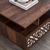 Rustic Coffee Table Caramel CT-101