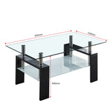 Glass Coffee Table CT-A08