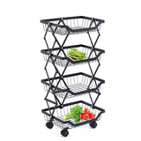 Collapsible Fruit Cart HL-1623 HL-1624 HL-1625