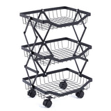 Collapsible Fruit Cart HL-1623 HL-1624 HL-1625