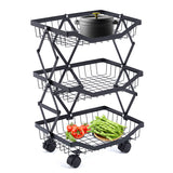 Collapsible Fruit Cart HL-1623 HL-1624 HL-1625