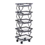 Collapsible Fruit Cart HL-1623 HL-1624 HL-1625