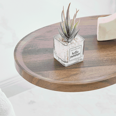 Brown Wooden Side Table OT2130 in room setting4