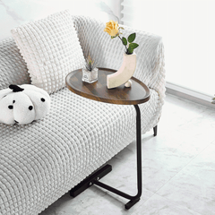 Brown Wooden Side Table OT2130 in room setting3