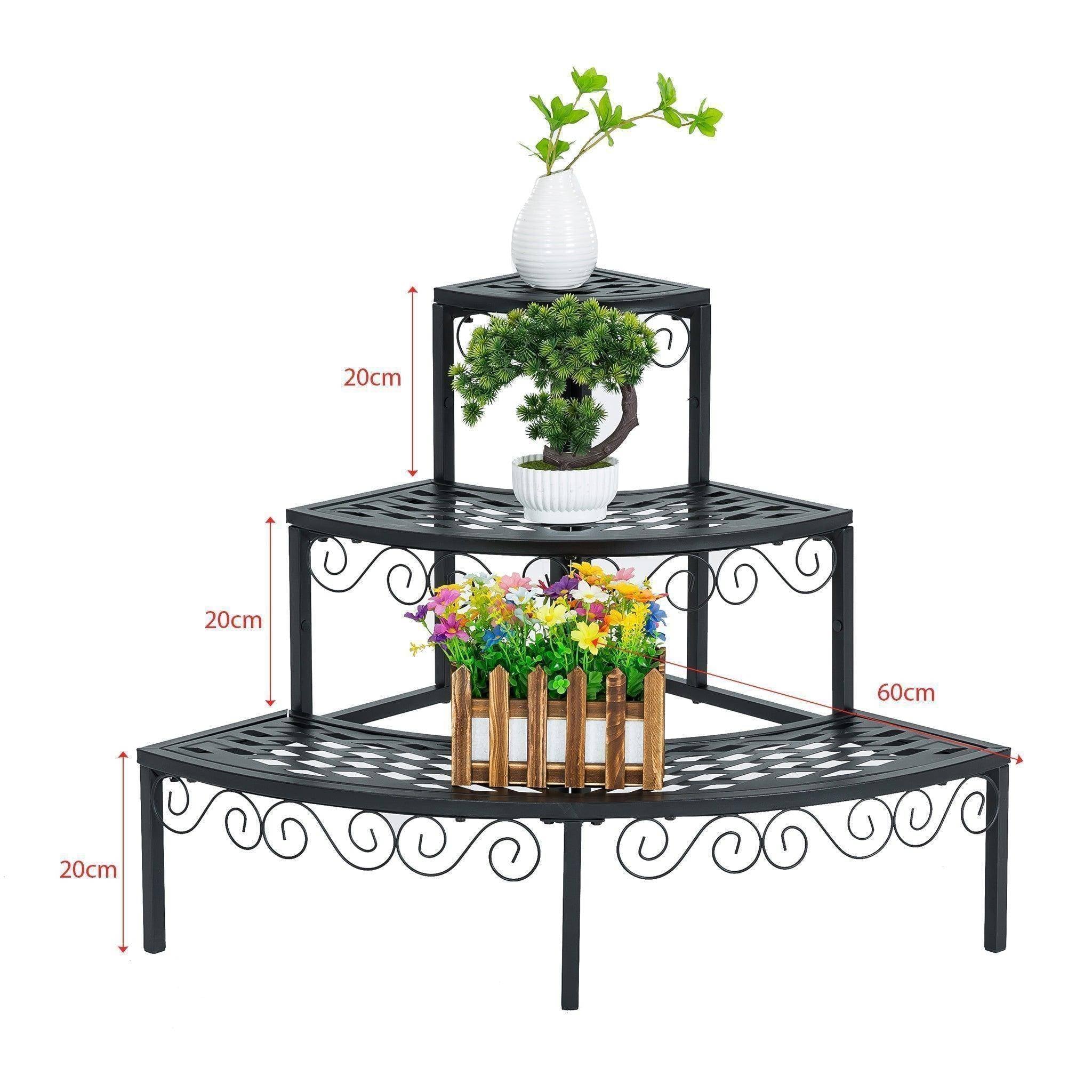 Pot Plant Stand with 3 Tiers SF-112 for indoor and outdoor display5