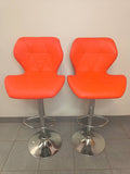 Retro Style Bar Chairs, Set Of 2 (DEMO STOCK) by Sam