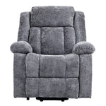 Electric Power Lift Recliner chair in grey upholstery, perfect for comfort and support.