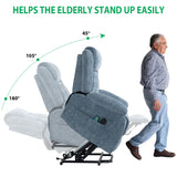Power Lift Recliner Chair with Massage KJ-8819