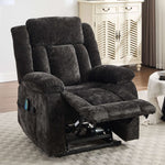 Electric Power Lift Recliner Chair KJ-8819 in cozy fabric for comfort and support.