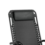 2-Pack Foldable Garden Sun Lounger Set with Headrest & Side Table,Outdoor Recliner for Camping & Hiking KJF012