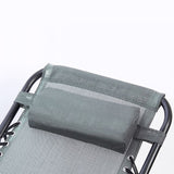 2-Pack Foldable Garden Sun Lounger Set with Headrest & Side Table,Outdoor Recliner for Camping & Hiking KJF012