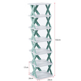 Tiered Shoe Rack Stand Organizer Detachable Storage KJZ3192(3-9)