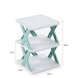 Tiered Shoe Rack Stand Organizer Detachable Storage KJZ3192(3-9)