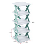 Tiered Shoe Rack Stand Organizer KJZ3192 5-Tier Height 65cm - ArtisanSA