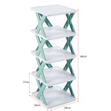 Tiered Shoe Rack Stand Organizer Detachable Storage KJZ3192(3-9)