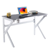Gaming Desk Computer Desk Home Office Desk Work Table with Cup Holder and Hook PH-496