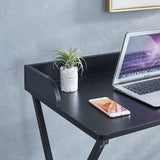 Foldable Teak Wood Computer Desk SD-2086