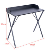 Foldable Teak Wood Computer Desk SD-2086