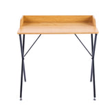 Foldable Teak Wood Computer Desk SD-2086