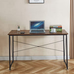 Portable teak wood desk perfect for small study areas and dorms