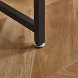 Modern Teak Computer Desk with Top Shelfing SD-S02